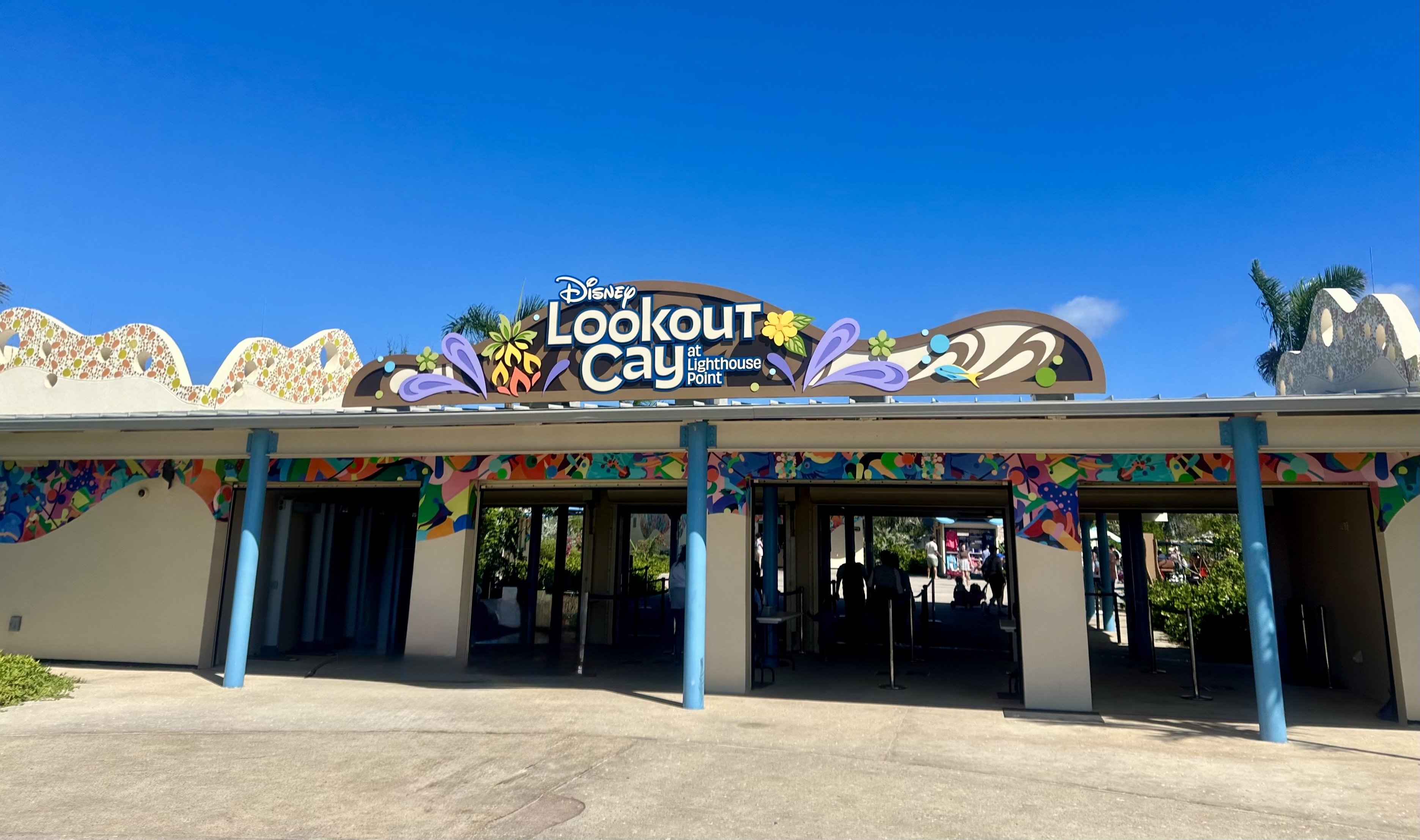 Entrance area at Disney Lookout Cay at Lighthouse Point